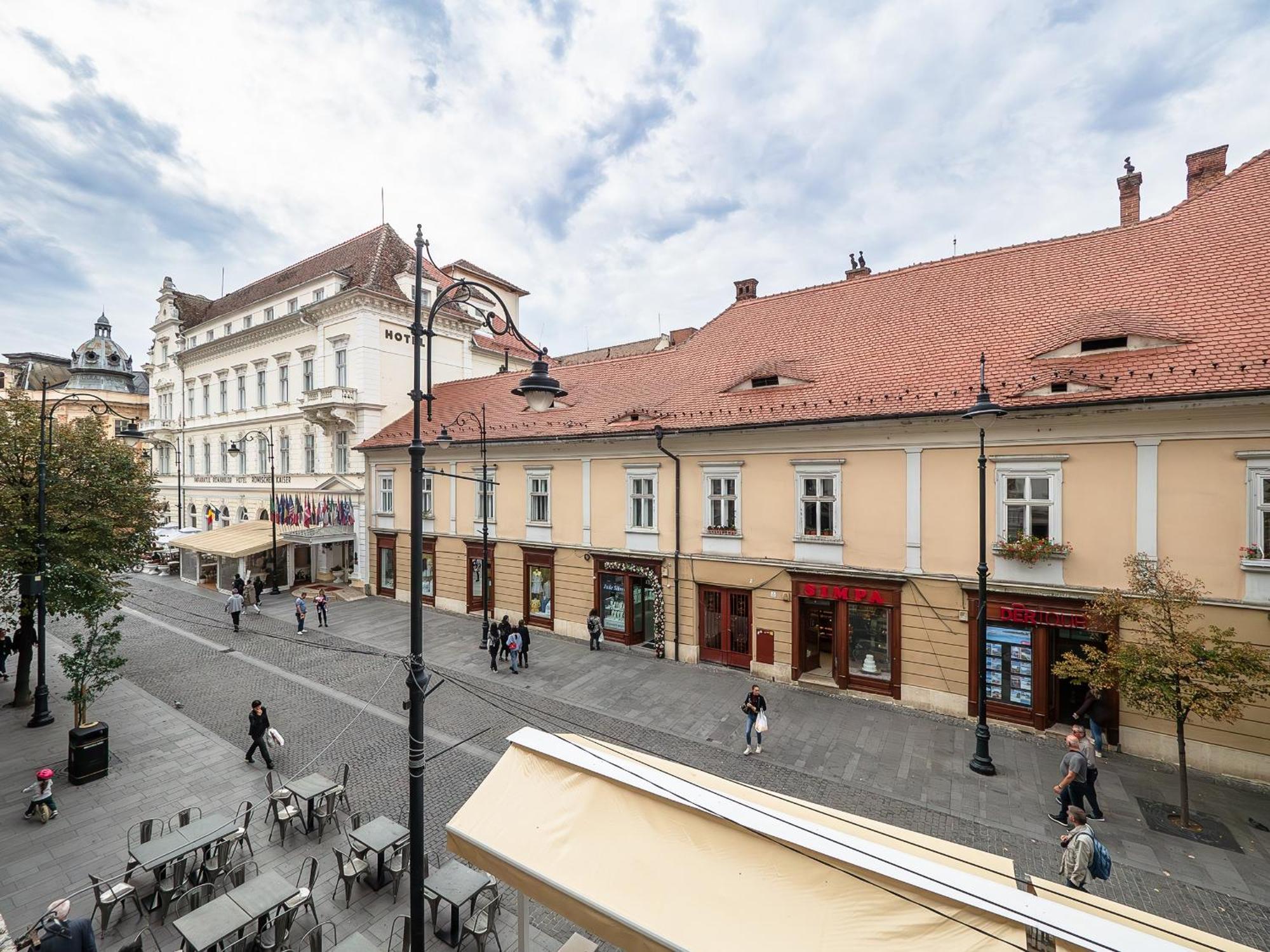 City Spirit Studio - Piata Mare & Balcescu View Сибиу Экстерьер фото